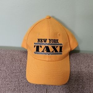 New York Taxi Cap/hat with adjustable velcro band. New, never worn.